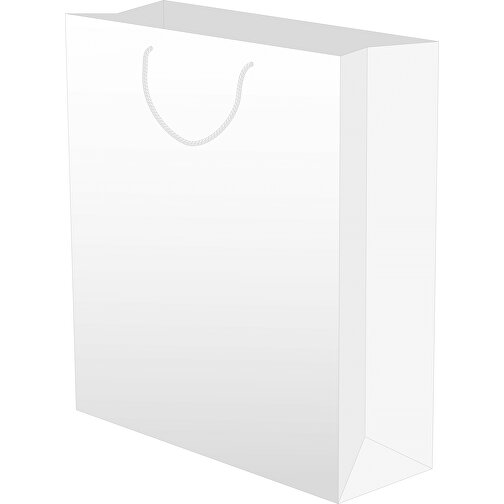 Bolsa de transporte básica blanca 7, 35 x 12 x 39 cm, Imagen 1
