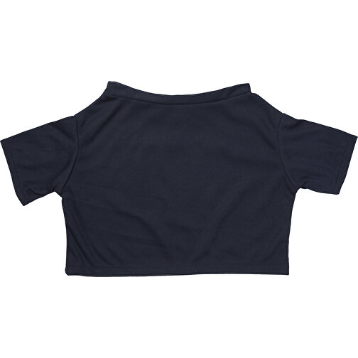 Mini-T-Shirt , dunkelblau, 100% Polyester, 22,50cm x 0,50cm x 40,00cm (Länge x Höhe x Breite), Bild 1