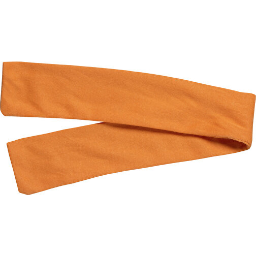 Schal , orange, 100% Polyester, 46,00cm x 0,30cm x 5,00cm (Länge x Höhe x Breite), Bild 1
