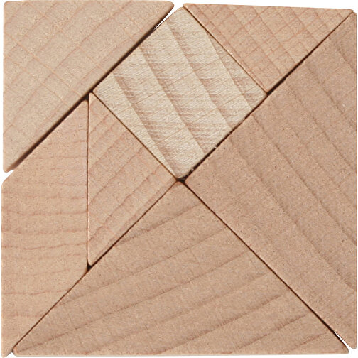 Das Quadrat-Puzzle , , 6,50cm x 1,30cm x 5,00cm (Länge x Höhe x Breite), Bild 2