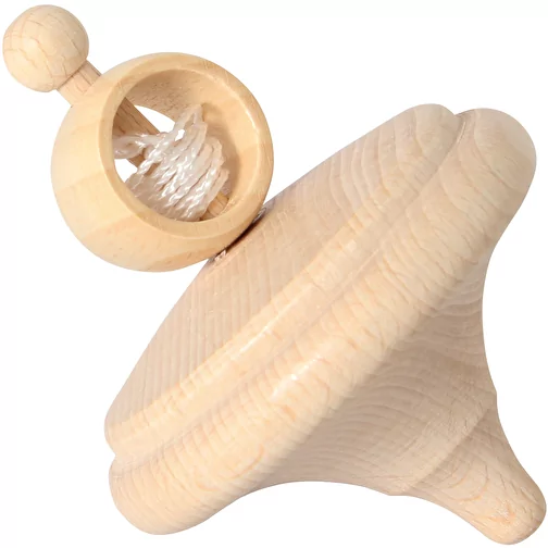 Gyroscope à tirette avec anneau 'oignon', Image 1