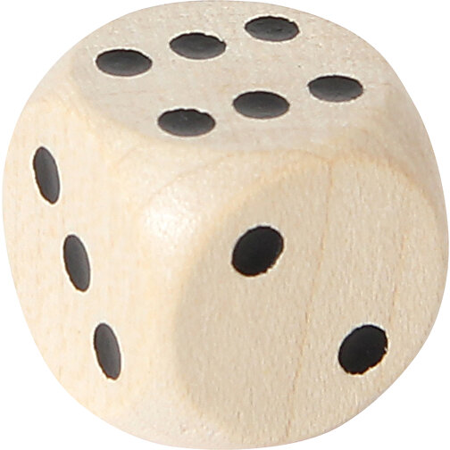 Cubo de ojo 18 mm, madera, natural, Imagen 1