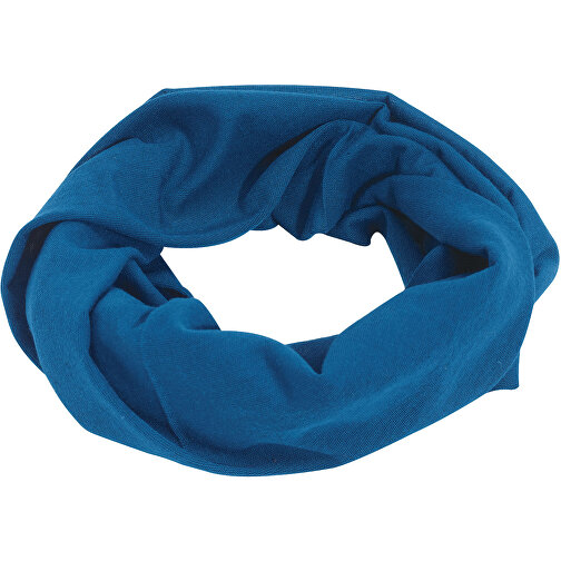 Multifunktionstuch TRENDY , royalblau, 100% Polyester, 130 g/m², Einheitsgröße, 24,50cm x 47,00cm (Länge x Breite), Bild 1