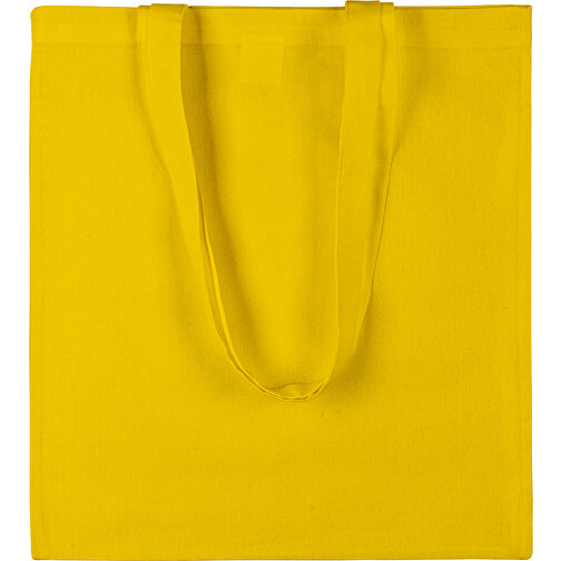 Baumwolltasche Farbig , gelb, Baumwolle, 39,00cm x 41,00cm (Höhe x Breite), Bild 2