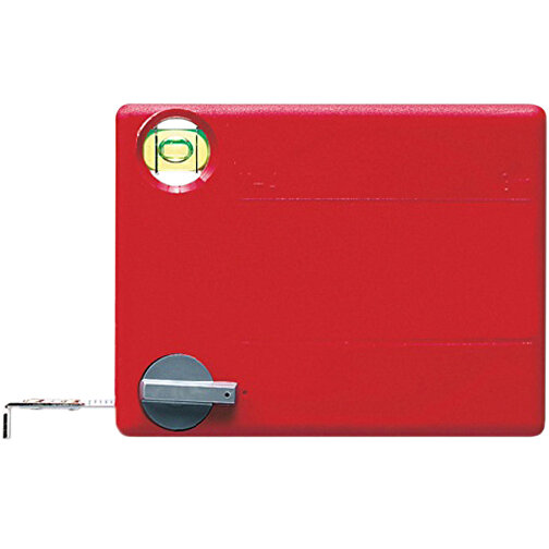 Sichtfenster Taschenbandmaß X4 3 M , rot, Polyamid, 6,00cm x 2,00cm x 8,00cm (Länge x Höhe x Breite), Bild 1