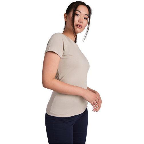 Golden T-Shirt Für Damen , weiß, Single jersey Strick 100% Bio Baumwolle, 160 g/m2, M, , Bild 5