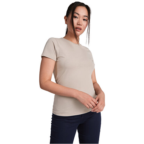 Golden T-Shirt Für Damen , weiß, Single jersey Strick 100% Bio Baumwolle, 160 g/m2, S, , Bild 4