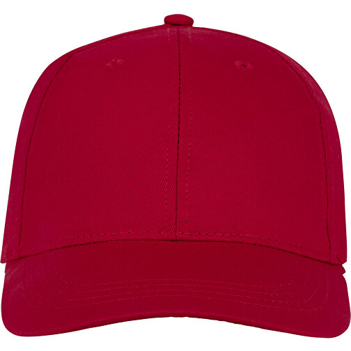 czerwony, 6-panelowa czapka Ares, Obraz 1