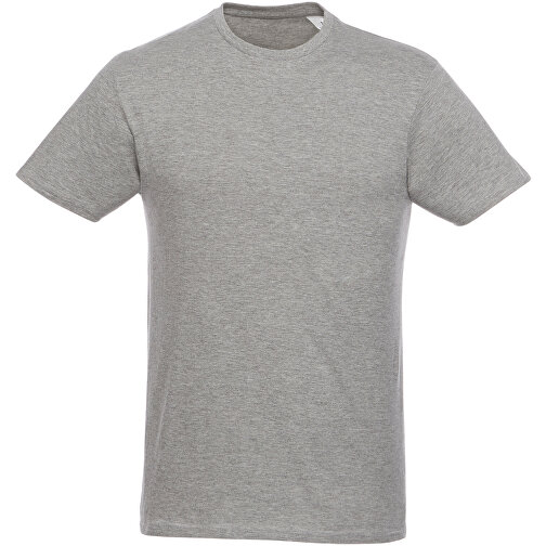 Heros T-Shirt Für Herren , heather grau, Single jersey Strick 90% Baumwolle, 10% Viskose, 150 g/m2, XXXL, , Bild 9