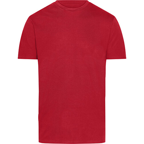 Heros T-Shirt Für Herren , rot, Single jersey Strick 100% BCI Baumwolle, 150 g/m2, 4XLP, , Bild 1