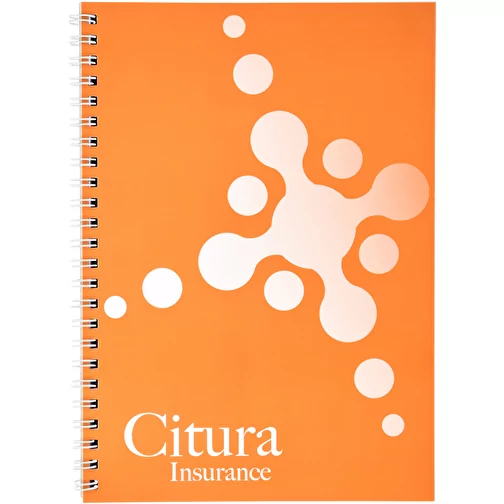 Cahier Desk-Mate® à spirales A5 avec couverture PP, Image 4
