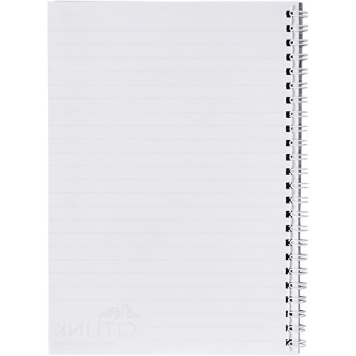 Desk-Mate® A5 Notizbuch Mit Spiralbindung , weiss, Papier, 80 g/m2, Karton, 280 g/m2, Karton, 250 g/m2, 50 pages, 21,00cm x 0,50cm x 14,80cm (Länge x Höhe x Breite), Bild 5