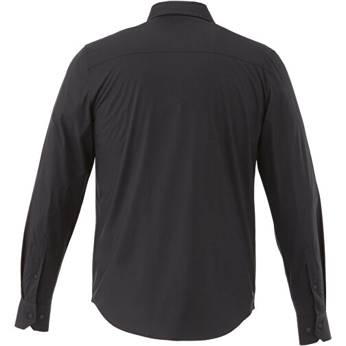 Hamell Langärmliges Hemd , schwarz, Poplin-Gewebe 97% Baumwolle, 3% Elastan, 118 g/m2, XL, , Bild 3