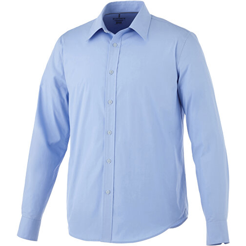 Hamell Langärmliges Hemd , hellblau, Poplin-Gewebe 97% Baumwolle, 3% Elastan, 118 g/m2, XL, , Bild 1