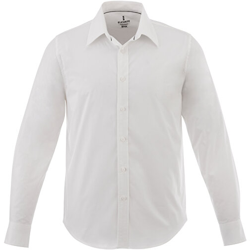 Hamell Langärmliges Hemd , weiß, Poplin-Gewebe 97% Baumwolle, 3% Elastan, 118 g/m2, XXXL, , Bild 10