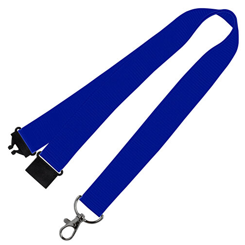 Schlüsselband Standard , Promo Effects, blau, Polyester, 92,00cm x 2,50cm (Länge x Breite), Bild 1
