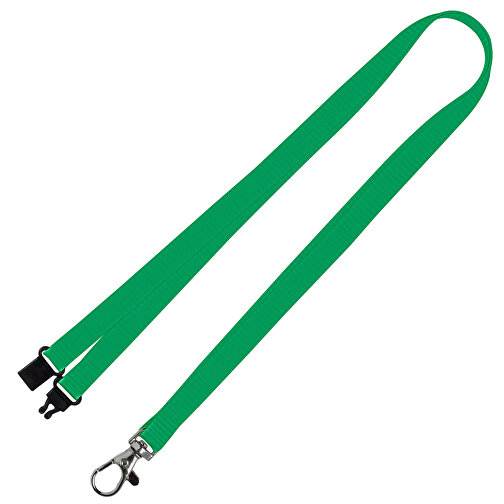 Schlüsselband Standard , Promo Effects, grün, Polyester, 92,00cm x 1,00cm (Länge x Breite), Bild 1
