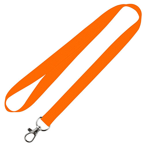 Schlüsselband Standard , Promo Effects, orange, Polyester, 92,00cm x 1,50cm (Länge x Breite), Bild 1