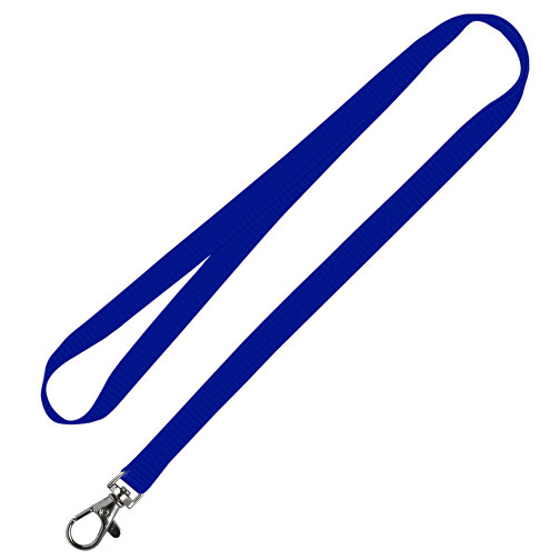 Schlüsselband Standard , Promo Effects, blau, Polyester, 92,00cm x 1,00cm (Länge x Breite), Bild 1