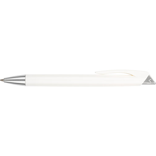 Kugelschreiber Roxi Color , Promo Effects, weiß, Kunststoff, 14,10cm (Länge), Bild 7