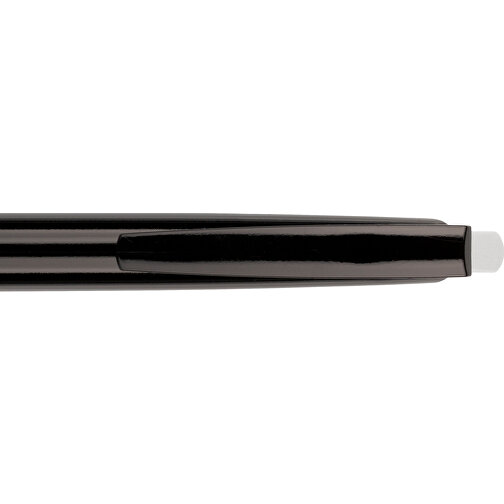 Kugelschreiber Roxi Color , Promo Effects, schwarz, Kunststoff, 14,10cm (Länge), Bild 9