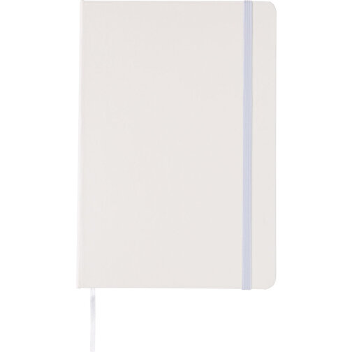 Basic Hardcover Notizbuch A5, Weiß , weiß, Papier, 1,30cm x 21,00cm (Länge x Höhe), Bild 5