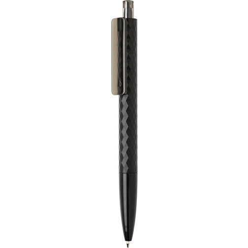 X3 Stift, Schwarz , schwarz, ABS, 14,00cm (Höhe), Bild 1