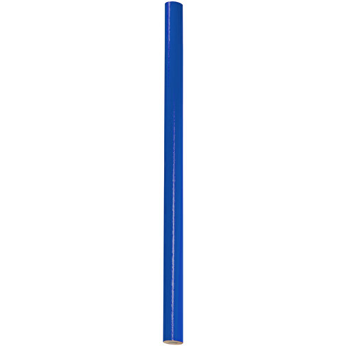Zimmermannsbleistift, 24 Cm, Oval , blau, Holz, 24,00cm x 0,70cm x 1,20cm (Länge x Höhe x Breite), Bild 1