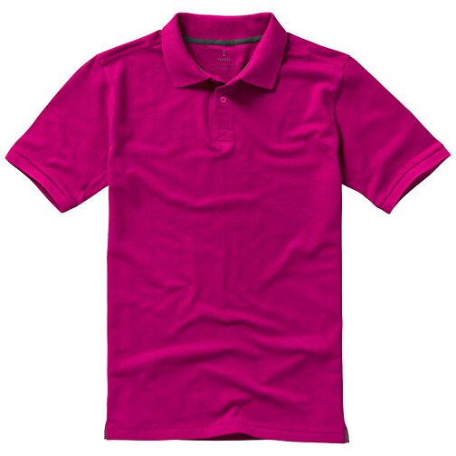 Calgary Poloshirt Für Herren , magenta, Piqué Strick 100% BCI Baumwolle, 200 g/m2, XL, , Bild 10
