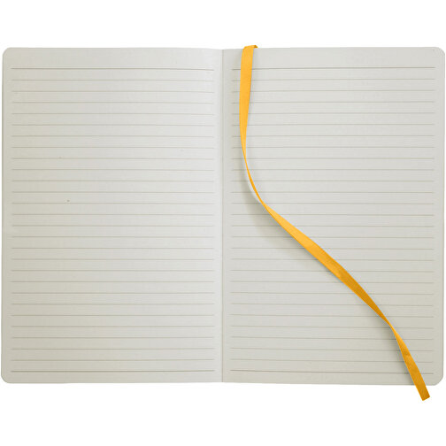 Classic A5 Soft Cover Notizbuch , gelb, Thermo PU Kunststoff, 21,00cm x 1,30cm x 14,00cm (Länge x Höhe x Breite), Bild 3