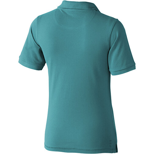Calgary Poloshirt Für Damen , aquablau, Piqué Strick  Baumwolle, 200 g/m2, XL, , Bild 2