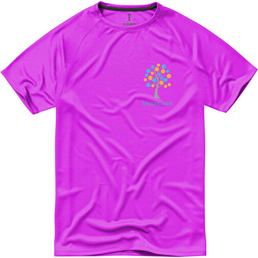 Niagara T-Shirt Cool Fit Für Herren , neongelb, Mesh mit Cool Fit Finish 100% Polyester, 145 g/m2, S, , Bild 4