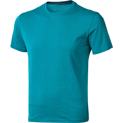 Nanaimo T-Shirt Für Herren , aquablau, Single jersey Strick 100% BCI Baumwolle, 160 g/m2, XL, , Bild 1