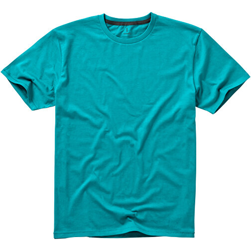 Nanaimo T-Shirt Für Herren , aquablau, Single jersey Strick 100% BCI Baumwolle, 160 g/m2, XL, , Bild 8