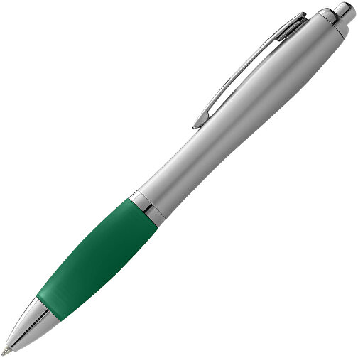 Nash kulepenn med sølvfarget kropp og farget gummigrep, Bilde 3