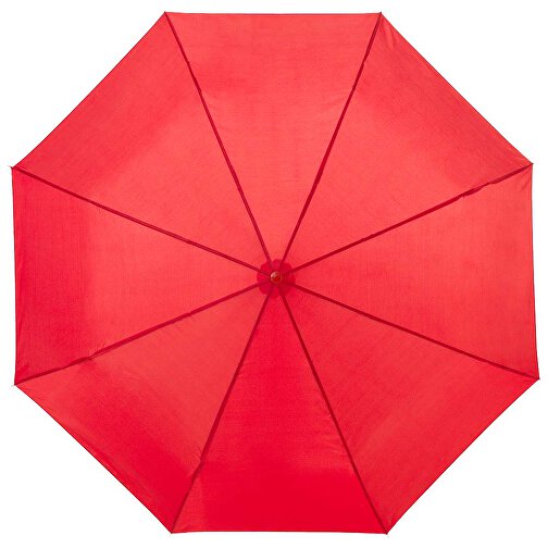 Ida 21,5' Kompaktregenschirm , rot, Polyester, 24,00cm (Höhe), Bild 4