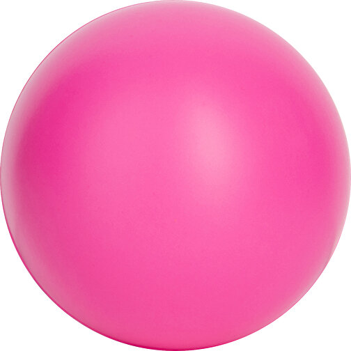 Ball , pink, Polyurethanschaum, 7,00cm x 7,00cm x 7,00cm (Länge x Höhe x Breite), Bild 1