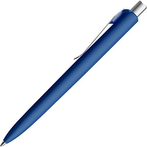 Prodir DS8 PSR Push Kugelschreiber , Prodir, klassikblau/silber satiniert, Kunststoff/Metall, 14,10cm x 1,50cm (Länge x Breite), Bild 4