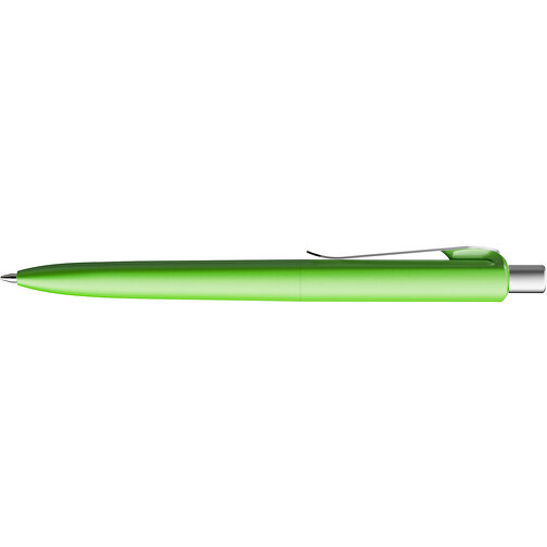Prodir DS8 PSM Push Kugelschreiber , Prodir, grün/silber satiniert, Kunststoff/Metall, 14,10cm x 1,50cm (Länge x Breite), Bild 5