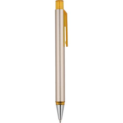 Kugelschreiber Ally , Promo Effects, gelb, Metall, Kunststoff, 13,80cm (Länge), Bild 3