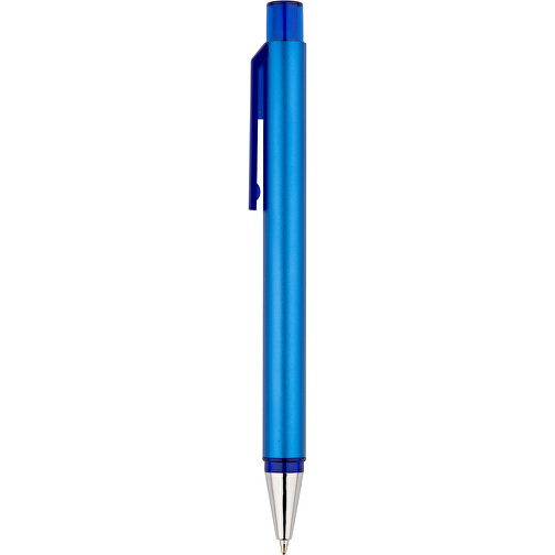 Kugelschreiber Ally , Promo Effects, blau, Metall, Kunststoff, 13,80cm (Länge), Bild 1