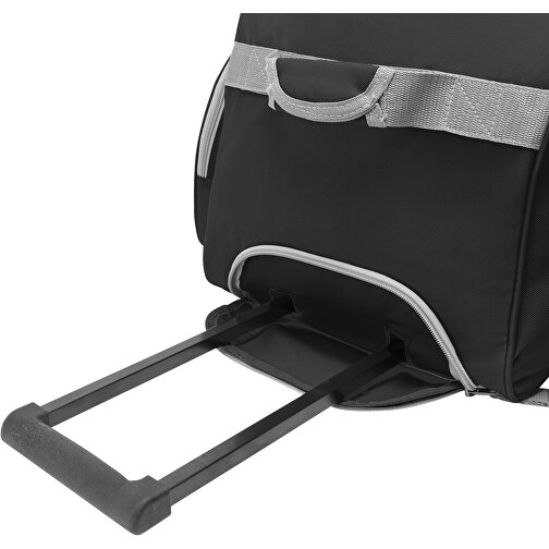 Trolley-Reisetasche 9P , grau, schwarz, 600D Polyester, 75,00cm x 33,00cm x 30,50cm (Länge x Höhe x Breite), Bild 9