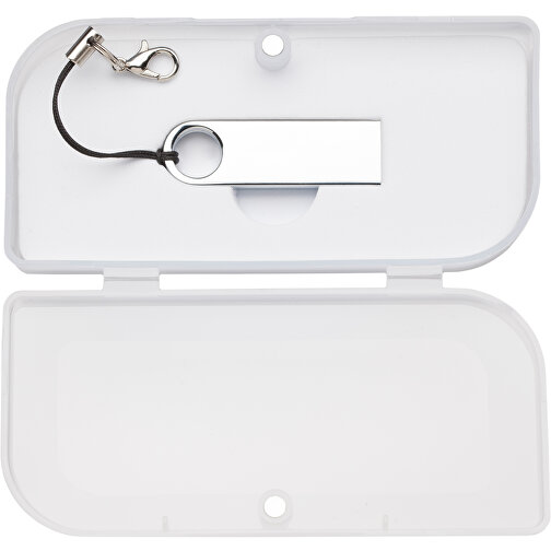 Chiavetta USB Metallo 4 GB lucente con confezione, Immagine 7