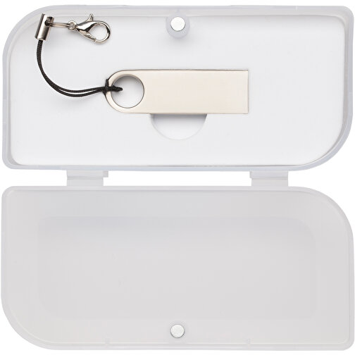 USB-stik Metal 1 GB mat med emballage, Billede 6