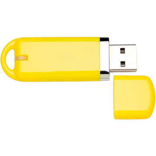 USB-Stick Focus Matt 2.0 16GB , Promo Effects MB , gelb MB , 16 GB , Kunststoff MB , 3 - 10 MB/s MB , , Bild 3