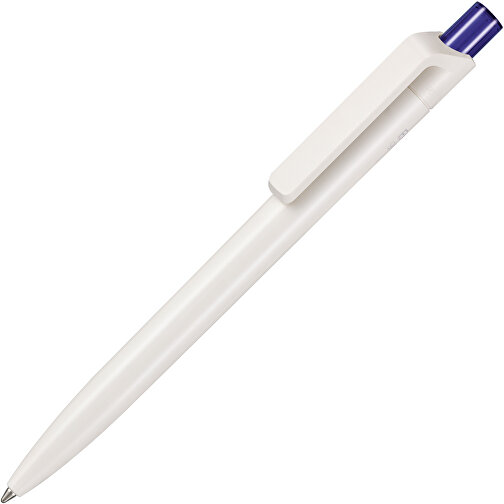 Kugelschreiber BIO-INSIDER , Ritter-Pen, weiss bio/ozean-blau TR/FR, ABS-Kunststoff, 14,20cm (Länge), Bild 2