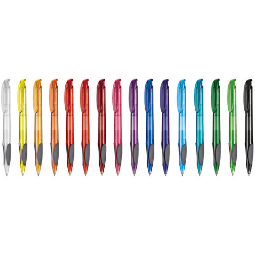 Kugelschreiber Atmos Frozen , Ritter-Pen, limonen-grün TR/FR, ABS-PP-Kunststoff, 14,50cm (Länge), Bild 4