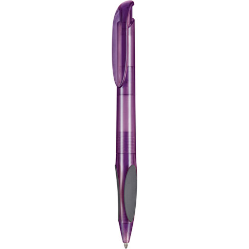Kugelschreiber Atmos Frozen , Ritter-Pen, pflaume-lila TR/FR, ABS-PP-Kunststoff, 14,50cm (Länge), Bild 1