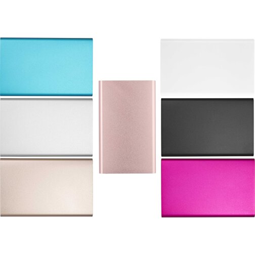Power Bank Alina Mit Kristall Box , Promo Effects, pink, Aluminium, 10,80cm x 1,00cm x 6,80cm (Länge x Höhe x Breite), Bild 8