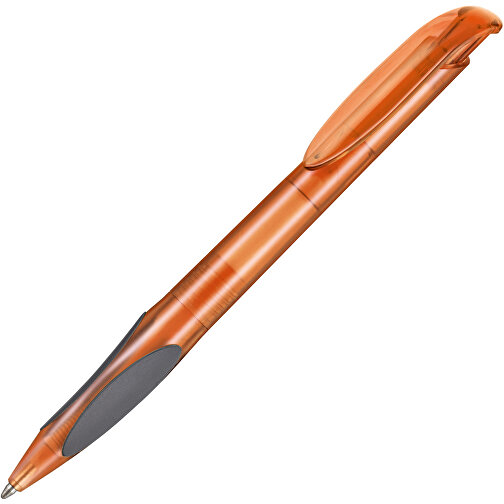 Kugelschreiber Atmos Frozen , Ritter-Pen, clementine-orange TR/FR, ABS-PP-Kunststoff, 14,50cm (Länge), Bild 2